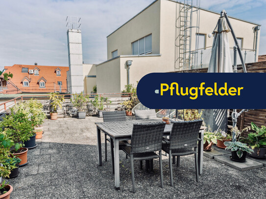 Traumhafte Stadtwohnung mit einmaliger Dachterrasse