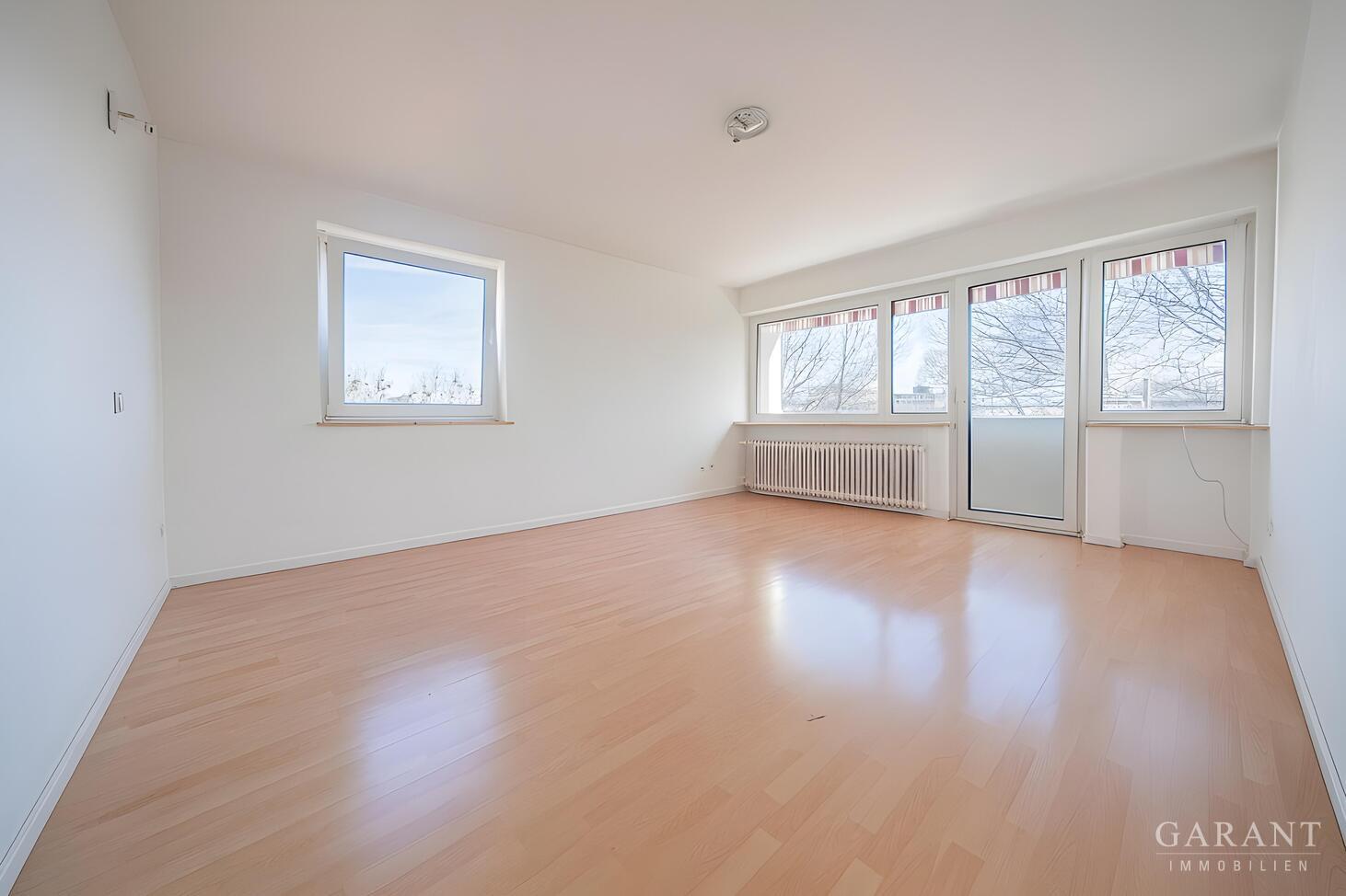 Bezugsfreie 3 Zimmer-Wohnung mit funktionalem Grundriss