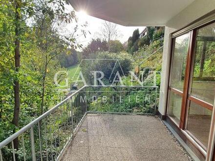 Für Naturliebende! Uneinsehbare Terrassen-Wohnung direkt am Bach, mit tollem Blick ins Grüne!