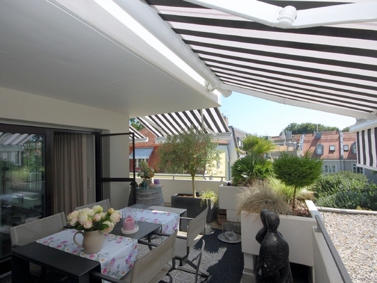 Ein Juwel - Luxus-Penthouse in Nymphenburg-Gern mit zusätzlichem Hobbyraum