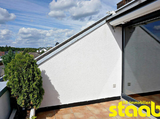 EINZIGARTIGE DACHGESCHOSSWOHNUNG MIT SONNENBALKON *** HAIBACH