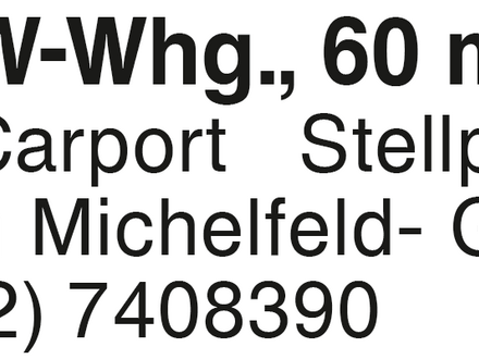 2-Zi.-ELW-Whg., 60 m2, Bad