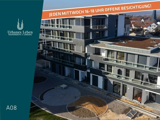 2-ZIMMER WOHNUNG MIT TERRASSE IM 2. OG – URBANES LEBEN LANGENAU - A08