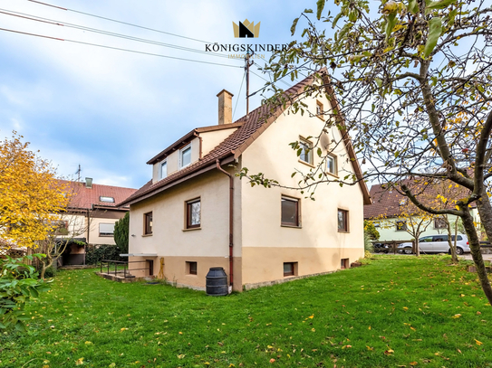 Gemütliches Einfamilienhaus+ zusätzliches Ausbaupotenzial, herrlicher Garten, viel Platz in top Lage