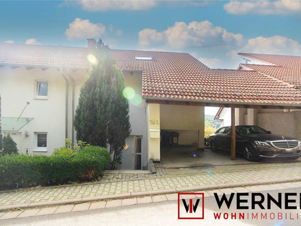 Provisionsfrei: freie DHH mit Gartenidylle & Aussicht im Taunus - 30 Min bis Frankfurt