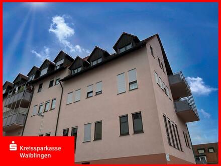 4,5- Zimmer-Wohnung in Backnang! Aufzug + TG-Platz + weitere Ausbaufläche im Dachgeschoss!