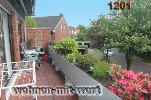 Provisionsfrei :Sonnenseite mit neuer Heizung Wohnung mit Balkon in Meppen