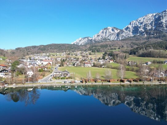 Großzügiger Baugrund mit See- und Gebirgsblick