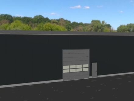 Vielseitig nutzbare Industriehalle (2100m²) und Freifläche (800m²) zu vermieten