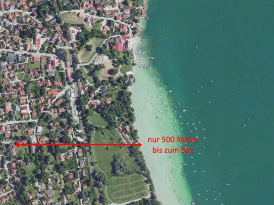 10 Minuten zum Strandbad am Ammersee