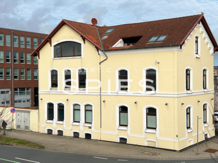 Büroflächen und 3 Wohnungen mit Weserblick in zentraler Lage von Bremerhaven