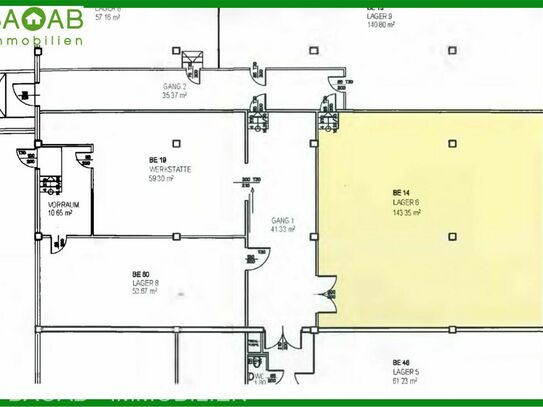 LAGERFLÄCHE | 144M² | KLAGENFURT | ZUR VERMIETUNG