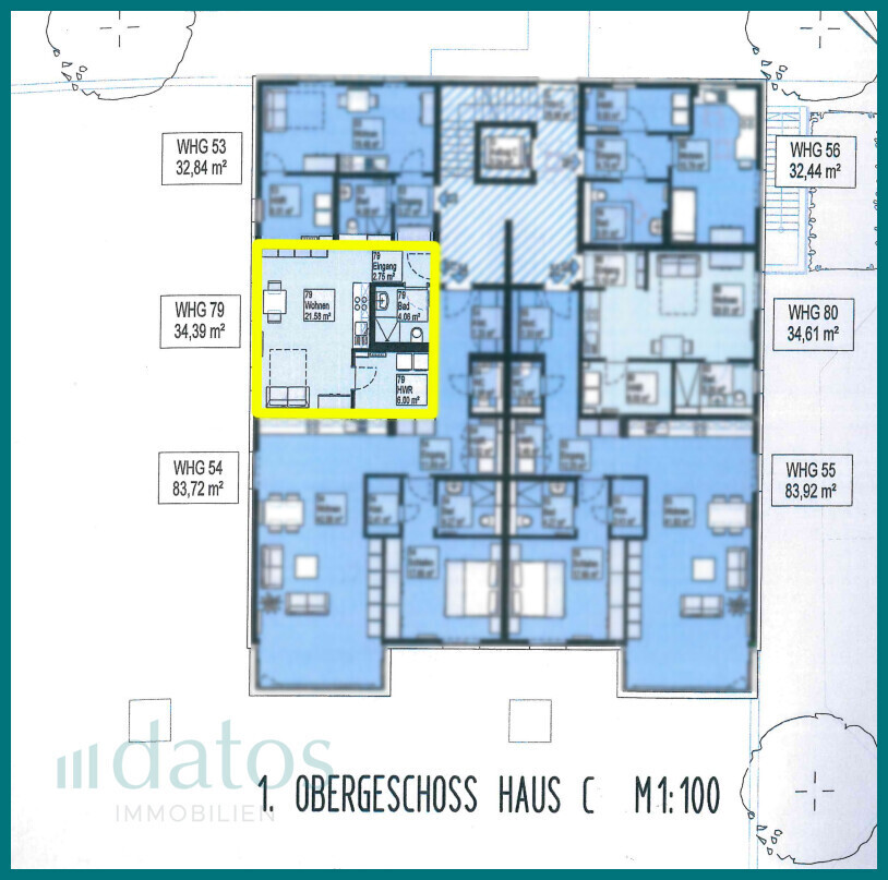 Studentenwohnung im Neustadt Carré - Foto 3