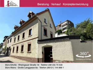 *Mainz-Weisenau* Mehrfamilienhaus mit viel Potenzial in ruhiger Seitengasse!