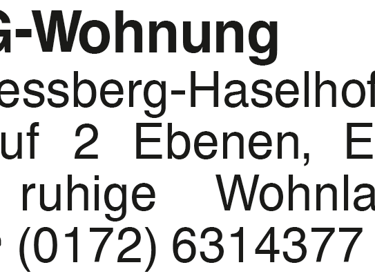 4 Zi-DG-Wohnung in Kressberg-Haselhof