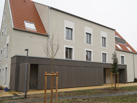 Moderne 3-Zimmer-Wohnung (Neubau) im Erdgeschoss mit kleinem Garten