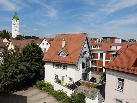 3-Zimmer-Wohnung im Hochparterre in der Innenstadt mit Terrasse und Garagenstellplatz