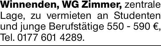 Winnenden, WG Zimmer, zentrale Lage, zu vermieten an Studenten und junge...