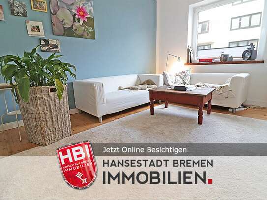 Buntentor / Zentralgelegene Hochparterrewohnung mit Balkon nahe Werdersee