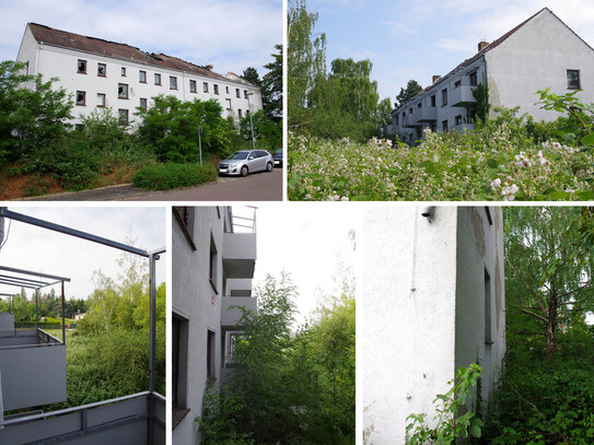 Großes Grundstück mit unsaniertem MFH in Schkeuditz, Erhöhung der GEZ mögl.