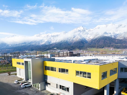 Büroflächen im Gewerbegebiet Hall in Tirol