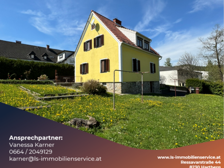 Einfamilienhaus in ruhiger Siedlungslage mit schönem Garten in Rohrbach a. d. Lafnitz