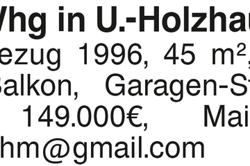2Zi. Whg in U.- Holzhausen