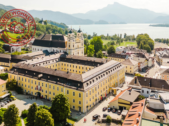 Zweitwohnsitz! Residieren im Herzen von Mondsee: Schlosswohnung mit Flair