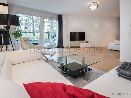 Moderne, offen gestaltete 2-Zimmer-Wohnung mit Terrasse - München-Bogenhausen