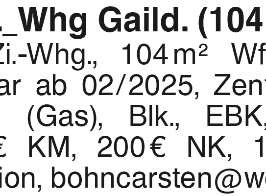 3,5 Zi._Whg Gaild. (104 qm)