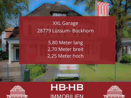 XXL Garage - Zur Eigennutzung oder Kapitalanlage.