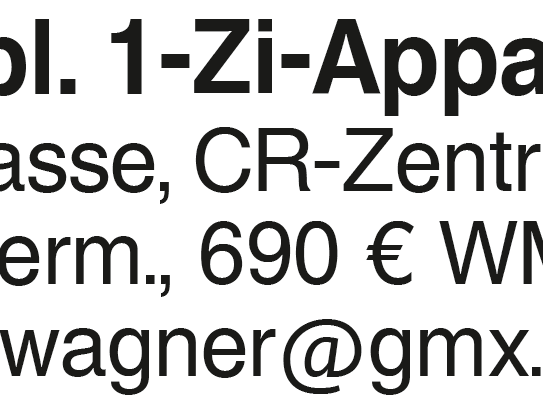 1 ´-Zi-Appartement