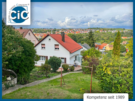 Einfamilienhaus mit großem Grundstück in ruhiger Aussichtslage | inkl. Garage & Schuppen