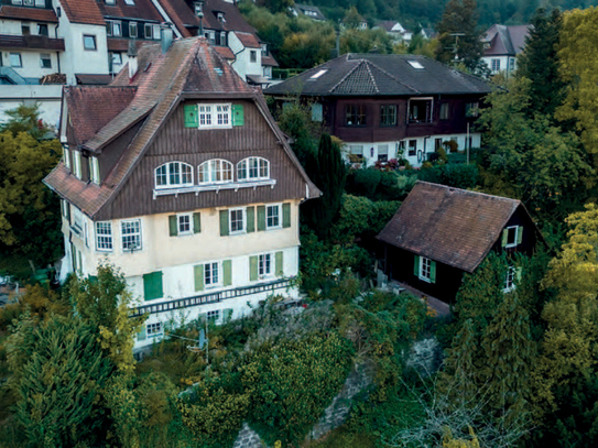 //Villa Nüssle Calw //Chalet //Refugium //Altstadtblick //Sonder-AfA //KfW //Denkmalsanierung