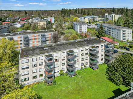 Sofort bezugsfrei! Schöne 3,5-Zimmer-Wohnung mit Bergblick in guter Lage der Ravensburger Weststadt