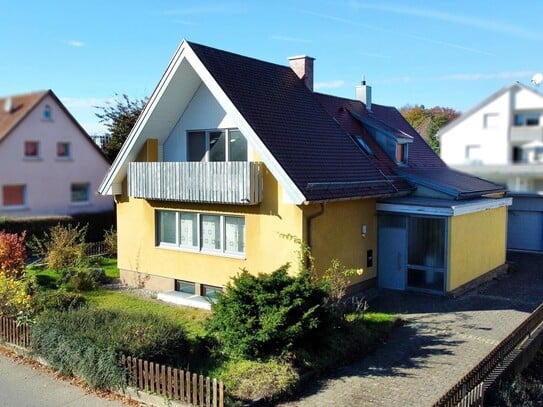 Großzügiges Einfamilienhaus für Selbstgestalter in zentraler Lage in Bad Buchau!