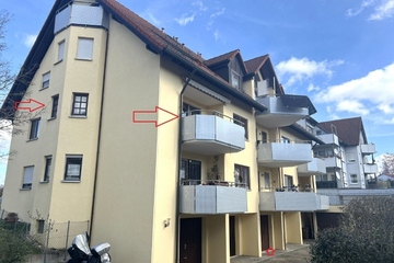 Wohnung mit Balkon