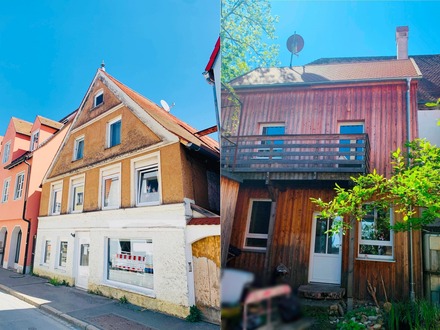 Denkmalgeschütztes Mehrfamilienhaus und ökologisch saniertem Nebenhaus in Memmingen - Altstadt