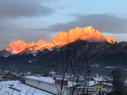 Penthouse in luftiger Höhe mit Wildem Kaiser Blick!