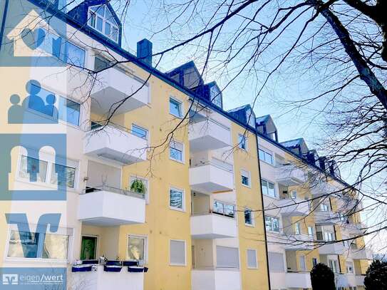 Vermietete 3-Zimmer-Etagenwohnung mit Loggia