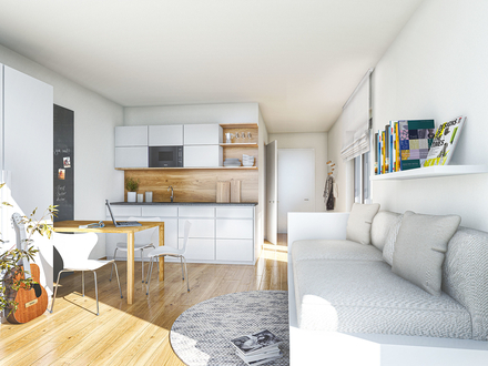 Modernes Wohnen im Herzen von Kulmbach 1-Zimmer-Appartment mit großer Terrasse