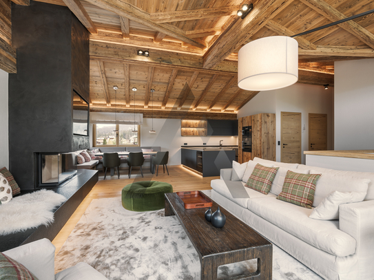 Neubau: Chalet "Brixental" an der Skiwiese in bester Panoramalage - Kirchberg in Tirol