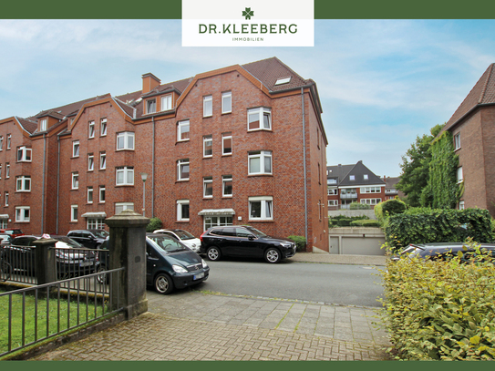 Renovierte 2-Zimmer-Wohnung mit Westloggia und Tiefgarage in ruhiger Lage von Münster-Kreuzviertel