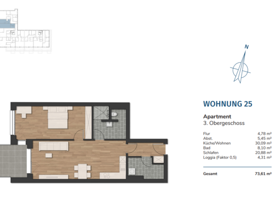 Havencity – Modernes Wohnen am Südstrand WE25 - Steuersparmodell