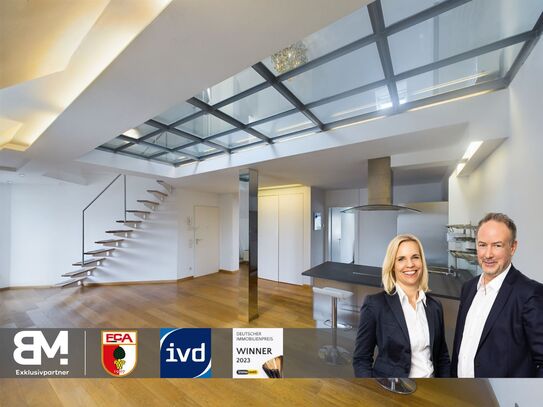 ***Loft-Living auf zwei Ebenen in der Isarvorstadt I 3 Zimmer 90m² I ohne Verkehrslärm***