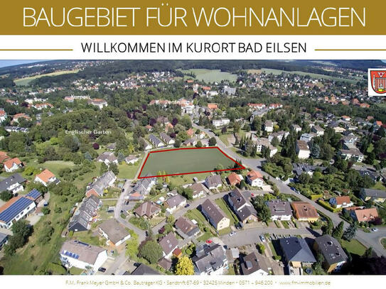 Quartier für Geschosswohnungsbau nahe Bückeburg für ca. 60 Wohnungen