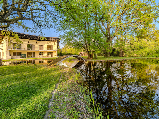 LEBEN AM TEICH... Einzigartige Liegenschaft mit parkähnlichem Garten!