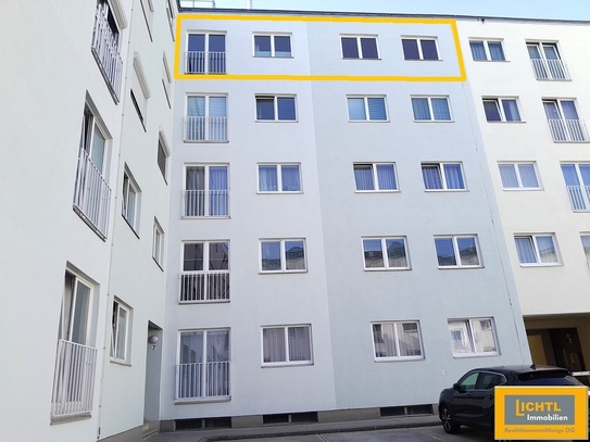 1100 Wien: Neubau- Dachgeschoß- Eigentum Hardtmuthgasse: 3 Zimmer im 4. Liftstock