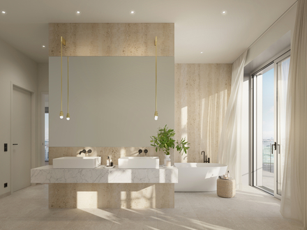 Erstklassiges zwei-Zimmer-Apartment im Luxus Tower "PULSE"