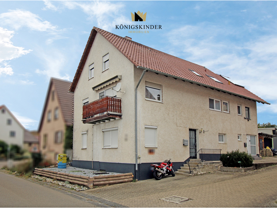 Praktisches MFH mit Werkstatt in Weidenstetten
